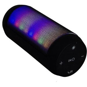 Northix Esperanza - Bluetooth-højttaler med FM-radio og LED Black