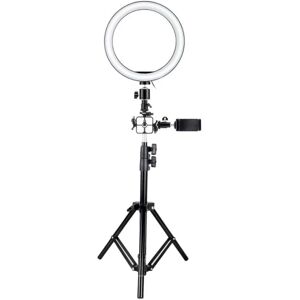 Northio, Ring Light (26 cm) -  Justerbart Stativ Black