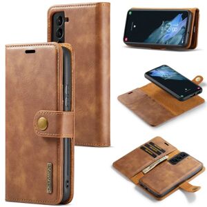 DG.MING 2-i-1 magnetpung Samsung Galaxy S24 Cognac