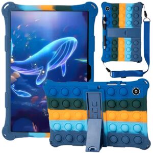 Samsung Galaxy Tab A8 10.5 Cover Pop It Fidget Multi Blue