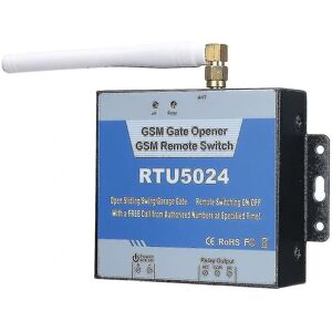 DAO Rtu5024 Gsm portdøråbner relækontakt Mobiltelefon dørfjernbetjening 850/900/1800/1900mhz [DB]