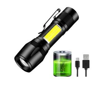 Pro Fix Indbygget Batteri XP-G Q5 Zoom Fokus Mini Led Lommelygte Lampe Lampe
