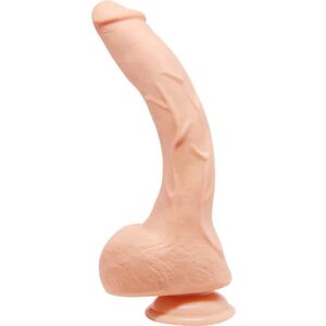 Beautiful Jack: Realistic Dildo with Suctioncup, 27 cm Ljus hudfärg