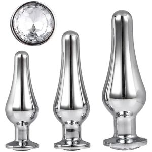 DreamToys Dream Toys: Gleaming Love, Pleasure Plug Set, silver Silver