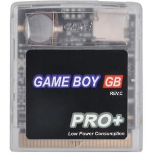 2750 spil i One Os V4 Edgb brugerdefineret spilkort til Gameboy- Gb spilkonsol strømbesparende version