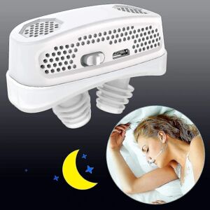 3 i 1 Cpap Anti Snorke Devices Automatisk Snore Søvn Apnø Aid Stopper Luftrenser Filter White