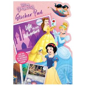 Crosswear Trading LTD Disney princess pysselbog 5 farvescener og 50 klistermærker