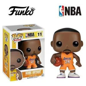 Funko Pop Nba Doll Basketball Doll, en hyldest til Black Mamba Kobe Bryant (Yellow)