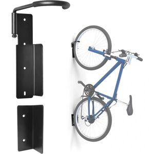 Cykelstativ, kan roteres 90 grader lodret vægmonteret cykel R