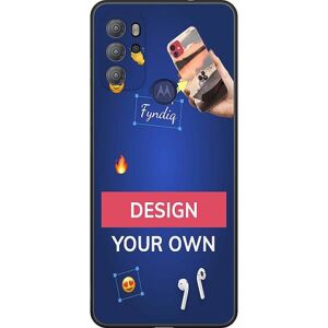 Design dit eget Motorola Moto G60S Sort cover