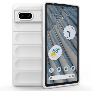 SKALO Google Pixel 7a Rugged Bumpers TPU-Cover White