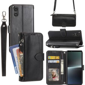 SKALO Sony Xperia 5 V Evelope Clutch 5-RUM - Sort Black