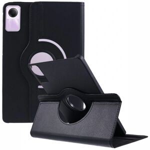 SKALO Xiaomi Redmi Pad SE 360 Litchi Flip Cover - Sort Black