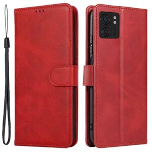 SKALO Motorola Edge 40 5G Premium Wallet Flip Cover - Rød Red