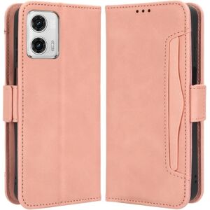 SKALO Motorola Moto G73 5G 6-RUM Pungetaske - Pink Pink