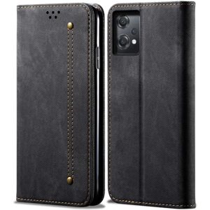 SKALO OnePlus Nord CE 2 Lite 5G Jeans Flip Cover - Sort Black