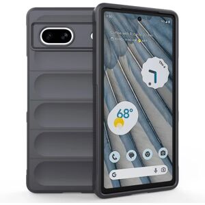 SKALO Google Pixel 7a Rugged Bumpers TPU-Cover Dark grey