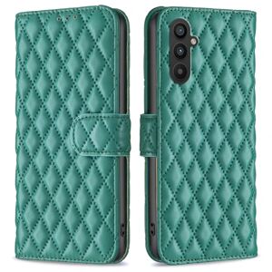 SKALO Samsung A25 5G BINFEN COLOR Quiltet Pung - Grøn Green