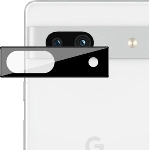 2-PAK SKALO Google Pixel 7a 5G 3D Kameralinse Beskyttelsesglas Black