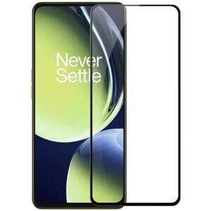 2-PAK SKALO OnePlus Nord CE 3 Lite 5G FULL-FIT Hærdet Glas Skærm Black