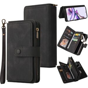 SKALO Motorola Moto G53 5G Big Wallet 17-RUM Pungetui - Sort Black