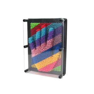 HEET 3D Klon Shape Pin Art Shoumo Farverig Model Tre-Dimensional Multicolor