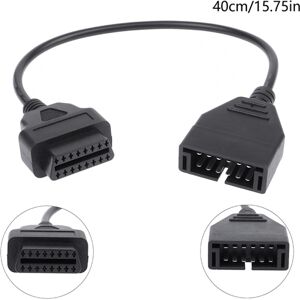 HEET 12-pin OBD1 til 16-pin OBD2-konverteradapterkabel til GM-diagnose