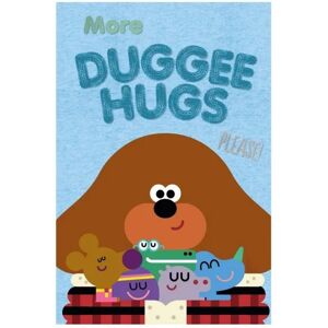 Hey Duggee Fleece Kram tæppe 150cm x 100cm Blå 150cm x 100cm