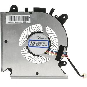 CPU køleventilator til Gf63 Ms-16r1 Ms-16r2 Pabd08008sh N413 E322500300a