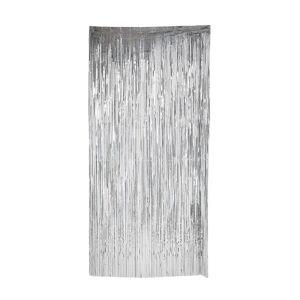 Sweden Quickstyle Dørgardin Sølv Glitter 92x240 cm Silver one size