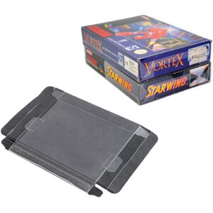 Til SNES/N64 Game Card Protection Box Opbevaringsboks Cartridge Box Protector Display Box