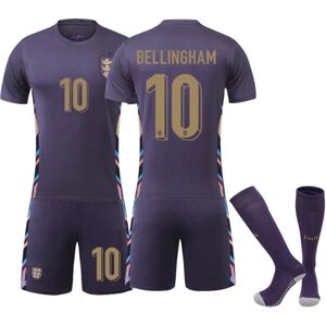 UEFA Euro 2024 England Ude fodbolddragt nr. 10 Bellingham 24