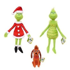 HKWWW Hvordan Grinchen stjal julegave overdådigt legetøj Grinch julegave[HK] 32cm Grinch Christmas