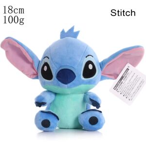 Lilo & Stitch Fyldt plyslegetøj Blød bomuldsdukke 18CM STITCH