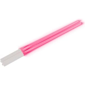 2 STK LED Glødende Spisepinde Glødende Lys Sabel Chop Sticks Pink