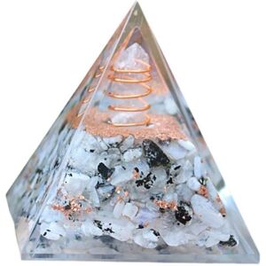 Krystalsøjlepyramide Energi Orgone Sten 6CM 6cm