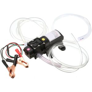 Tech of sweden Olieskiftpumpe / dieselpumpe 12V Oliepumpe Black