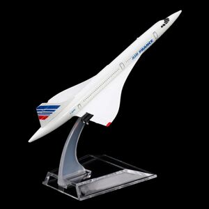 Jettbuying 16 cm Air France Concorde Supersonic Jet Airplane Aircraft Airp White one size