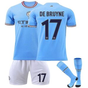 22-23 Manchester City Champions League-trøje nr. 17 De Bruyne S