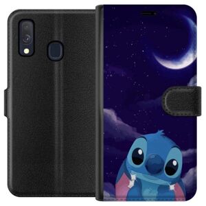 Samsung Galaxy A40 Tegnebogsetui Stitch