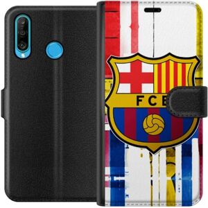 Huawei P30 lite Tegnebogsetui FC Barcelona