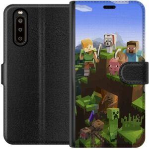 Sony Xperia 10 II Tegnebogsetui MineCraft