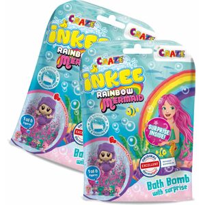 Sassier Bath Bomb Rainbow Mermaid Surprise - Badebombe Havfruens overraskelse 2 Pack Multicolor