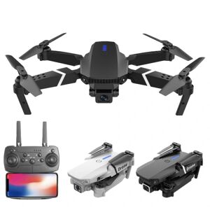 brand E88\E525 foldedrone high definition luftfotohoved fast højde quadcopter fjernbetjeningsfly Black 4K Dual Camera Three batteries