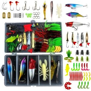 78. Fiskedrag Sæt Luya Baits Kit Bulk fiskeredskab