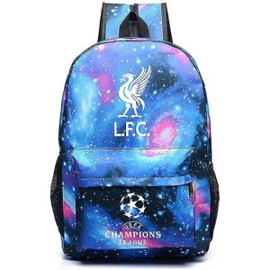 Star Liverpool Uefa Champions League Skuldertaske Fan Rygsæk Student Skoletaske Opbevaringstaske