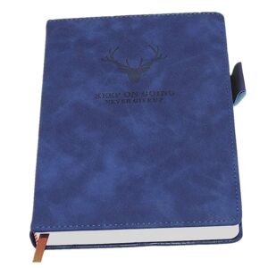 Notesbog A5-foret, hardcover dagbog med 360 sider og 80 g/m²