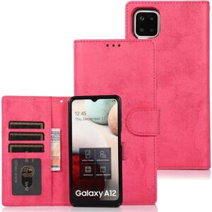 Gennemtænkt pung etui LEMAN - Samsung Galaxy A42 Rosa