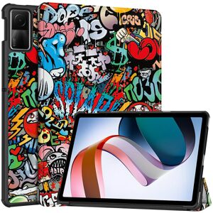 Til Xiaomi Redmi Pad Se Pu Læder Tablet Etui Mønster Print Tablet Cover med Tri-fold Stander