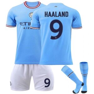 Goodies Manchester City Champions League Erling Haaland fodboldtrøje Voksne Børn Comfort 20